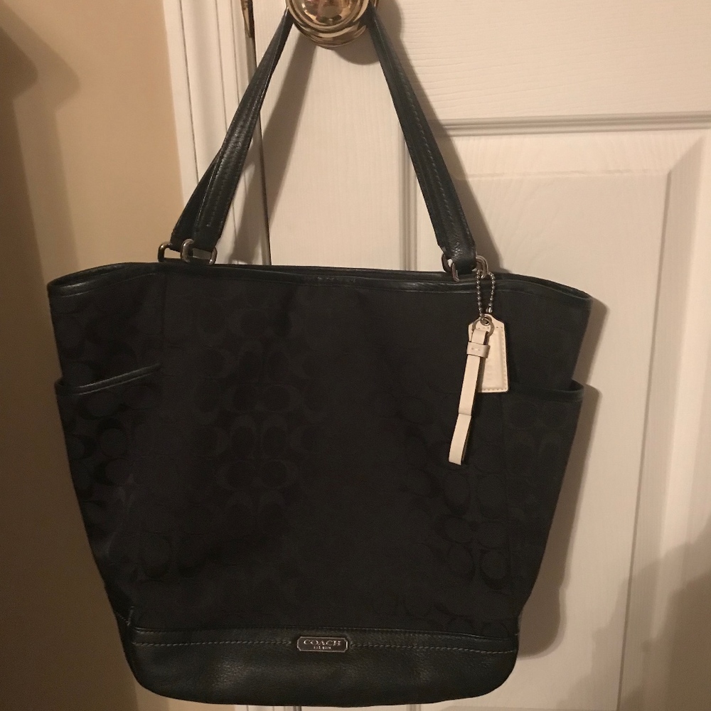Coach Tote with Shoulder Straps